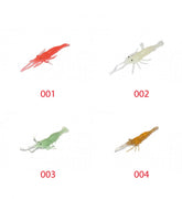 Captain 3054 Silikon Karides 7.5cm Suni Yem 5'li Paket